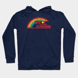 Ray of F*cking Sunshine | Vintage Style Rainbow Hoodie